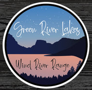 Green River Lakes/Wind River Sticker