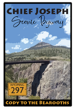 Load image into Gallery viewer, Chief Joseph Scenic Byway Sticker
