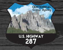 Load image into Gallery viewer, Centennial Scenic Byway Sticker
