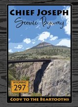 Load image into Gallery viewer, Chief Joseph Scenic Byway Sticker
