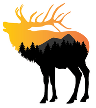Load image into Gallery viewer, Bull Elk Sticker
