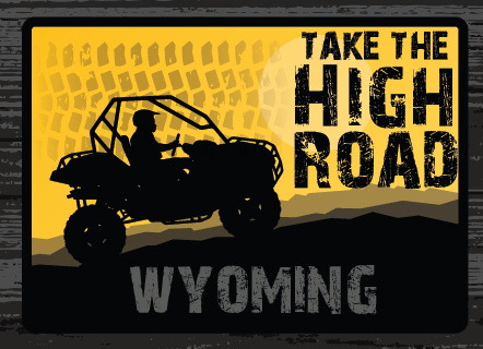 Wyoming Off-Road Sticker