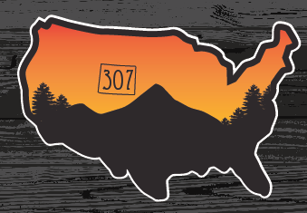 Area Code Series: Wyoming in the Union Sticker