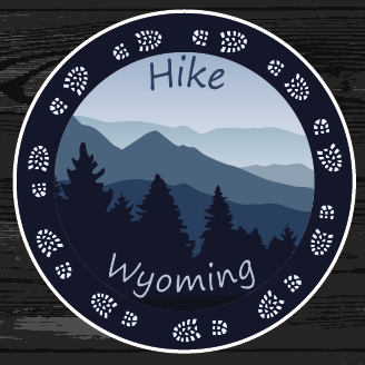 Make Tracks Hiking Wyoming Sticker