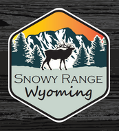 Snowy Range Elk Sticker