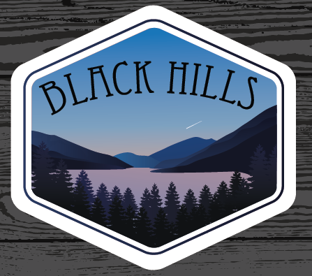 Black Hills Sticker