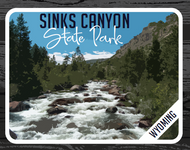 Sinks Canyon State Park Sticker