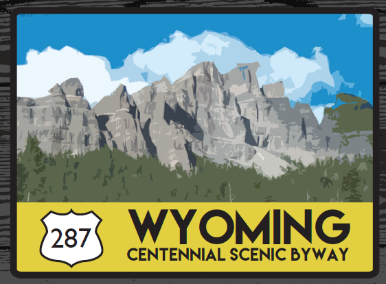 Centennial Scenic Byway Sticker