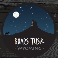 Boars Tusk Sticker